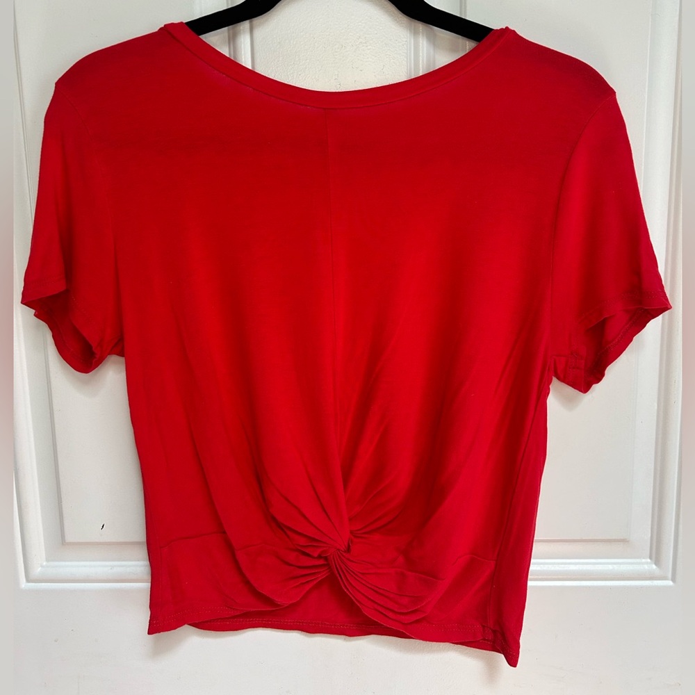 GAZE Red t-shirt small, loose fit